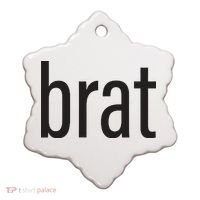 Brat Ceramic Ornament thumb 0