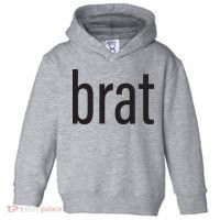 Brat Toddler Hoodie thumb 0