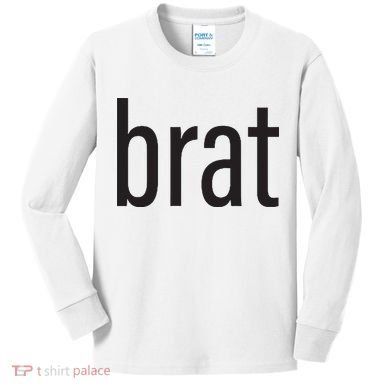 Brat Kids Long Sleeve Shirt