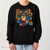 Buddha Boombox Retro Music Vibes Women's Sweatshirt thumb 0