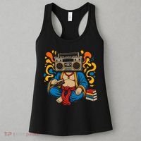 Buddha Boombox Retro Music Vibes Women's Tank Top thumb 3