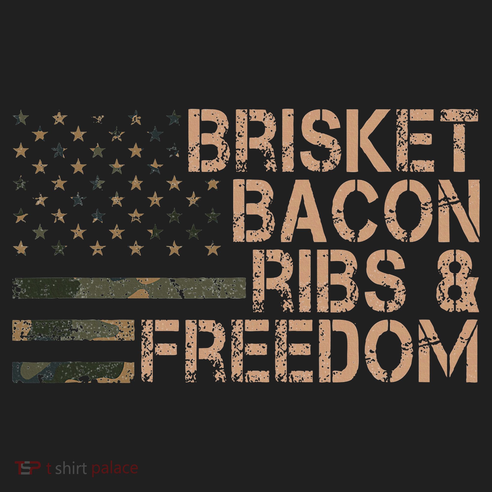 Brisket Bacon Ribs & Freedom Grill Bbq Funny Meat Smoking Beanie
