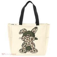 Boy Bunny Rabbit Duck Camo Camouflage Hat Ball Cap Easter Tote Bag thumb 0