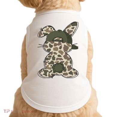 Boy Bunny Rabbit Duck Camo Camouflage Hat Ball Cap Easter Doggie Tank