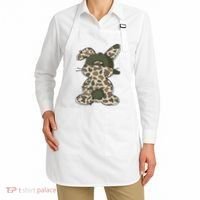 Boy Bunny Rabbit Duck Camo Camouflage Hat Ball Cap Easter Apron thumb 2