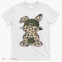 Boy Bunny Rabbit Duck Camo Camouflage Hat Ball Cap Easter T-Shirt thumb 0