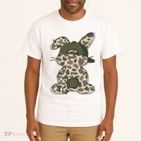 Boy Bunny Rabbit Duck Camo Camouflage Hat Ball Cap Easter Tall T-Shirt thumb 2