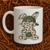 Boy Bunny Rabbit Duck Camo Camouflage Hat Ball Cap Easter Coffee Mug thumb 2