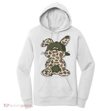 Boy Bunny Rabbit Duck Camo Camouflage Hat Ball Cap Easter Women's Hoodie