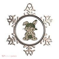 Boy Bunny Rabbit Duck Camo Camouflage Hat Ball Cap Easter Ornament thumb 0