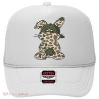 Boy Bunny Rabbit Duck Camo Camouflage Hat Ball Cap Easter Hat thumb 0