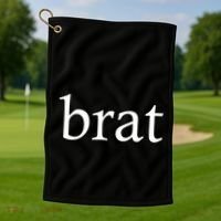 Brat Golf Towel thumb 1