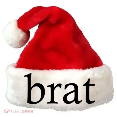 Brat Santa Hat