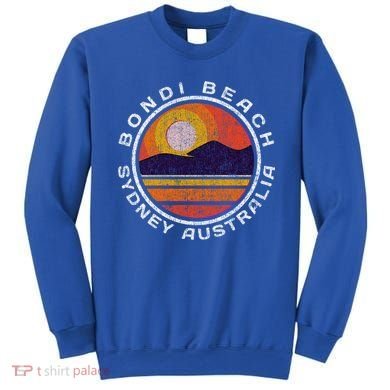 Bondi Beach Retro Distressed Meaningful Gift Sweatshirt