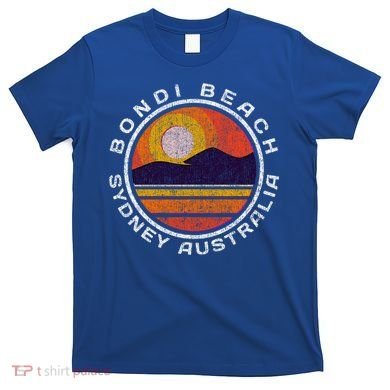 Bondi Beach Retro Distressed Meaningful Gift T-Shirt