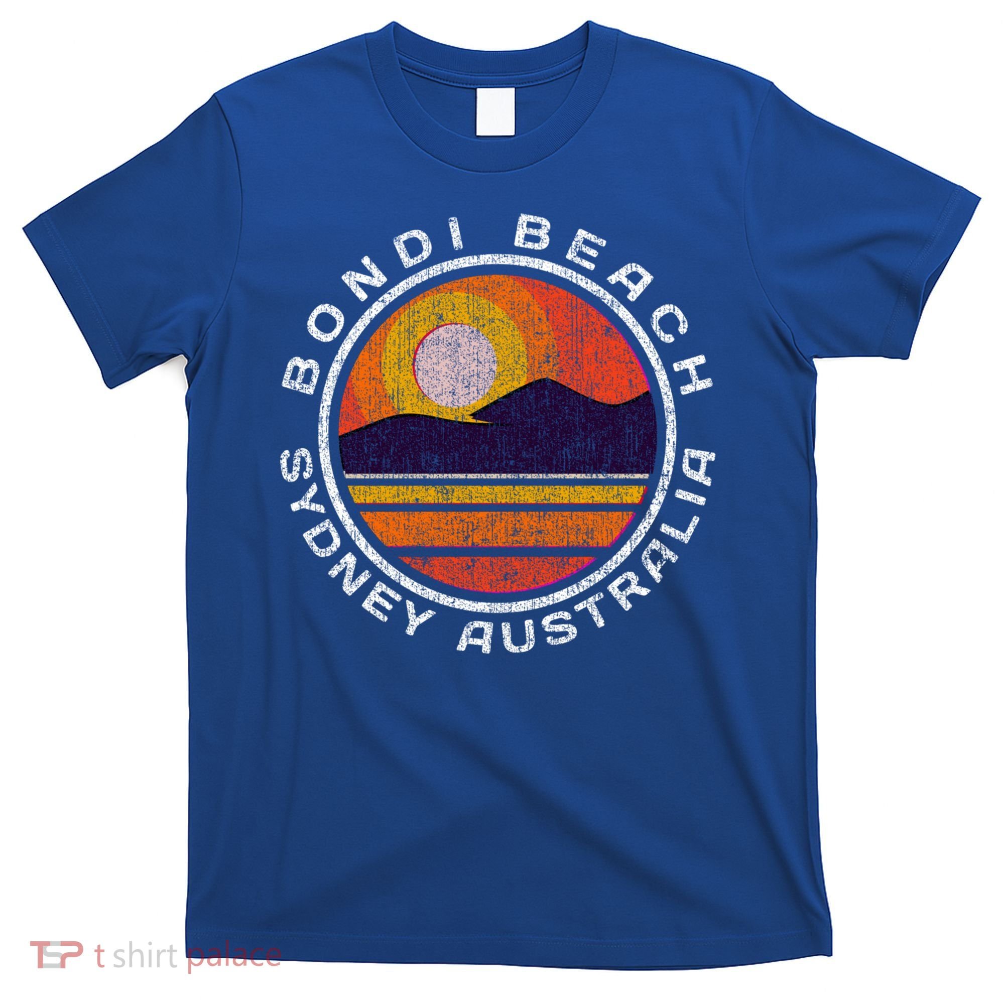 Bondi Beach Retro Distressed Meaningful Gift T-Shirt