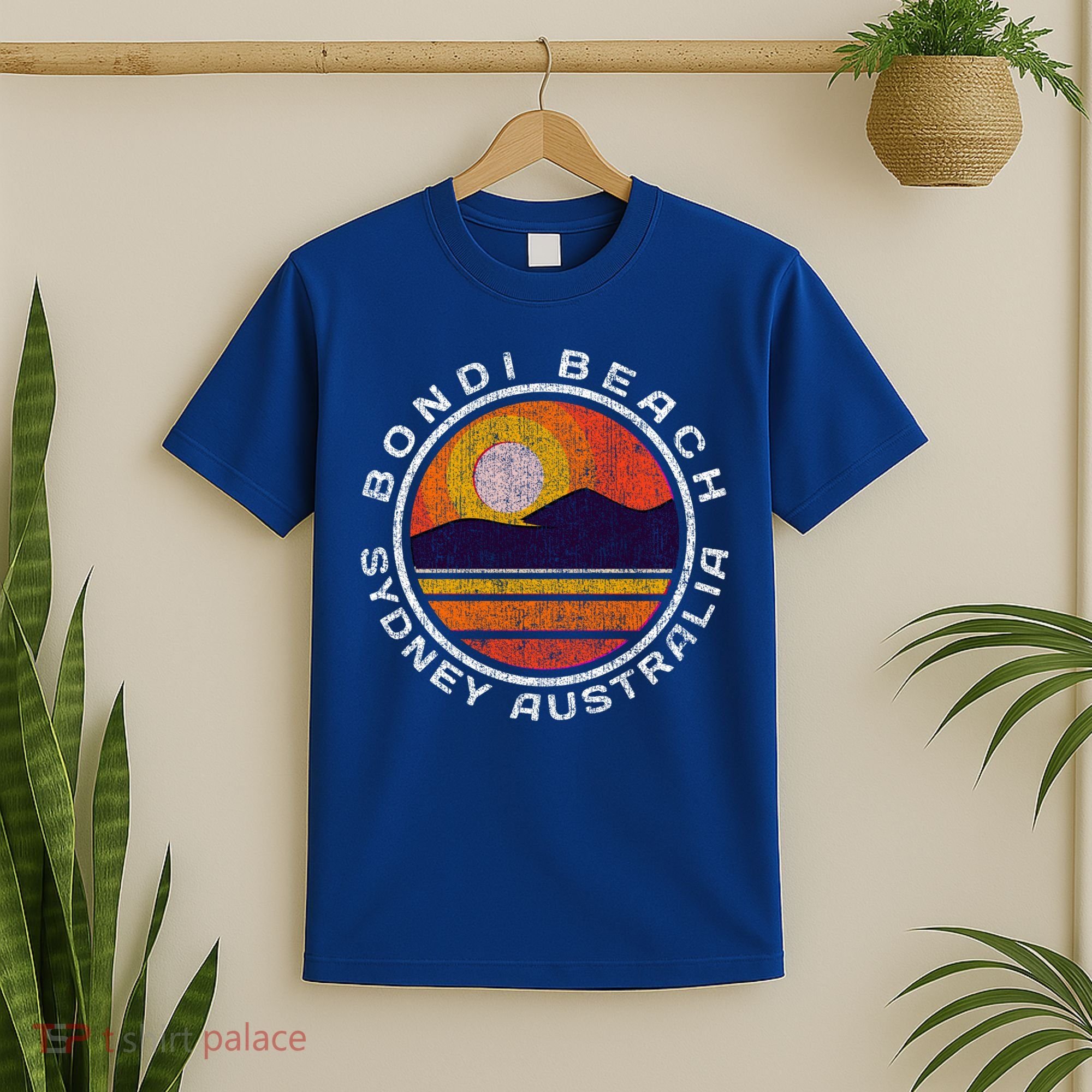 Bondi Beach Retro Distressed Meaningful Gift T-Shirt