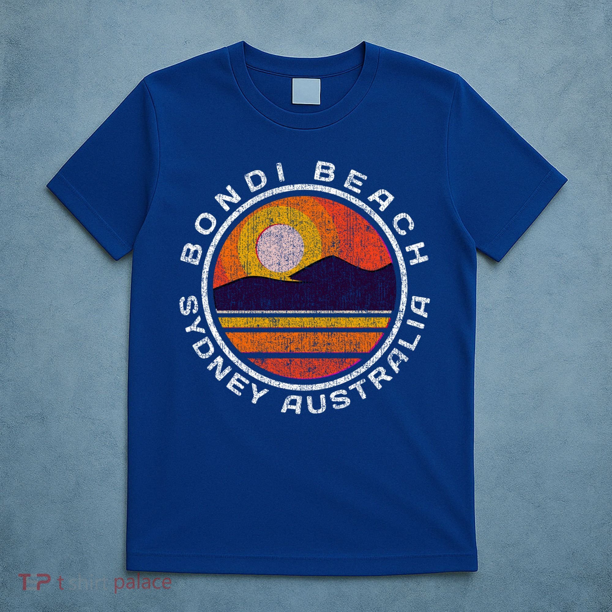 Bondi Beach Retro Distressed Meaningful Gift T-Shirt