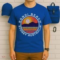 Bondi Beach Retro Distressed Meaningful Gift T-Shirt thumb 6
