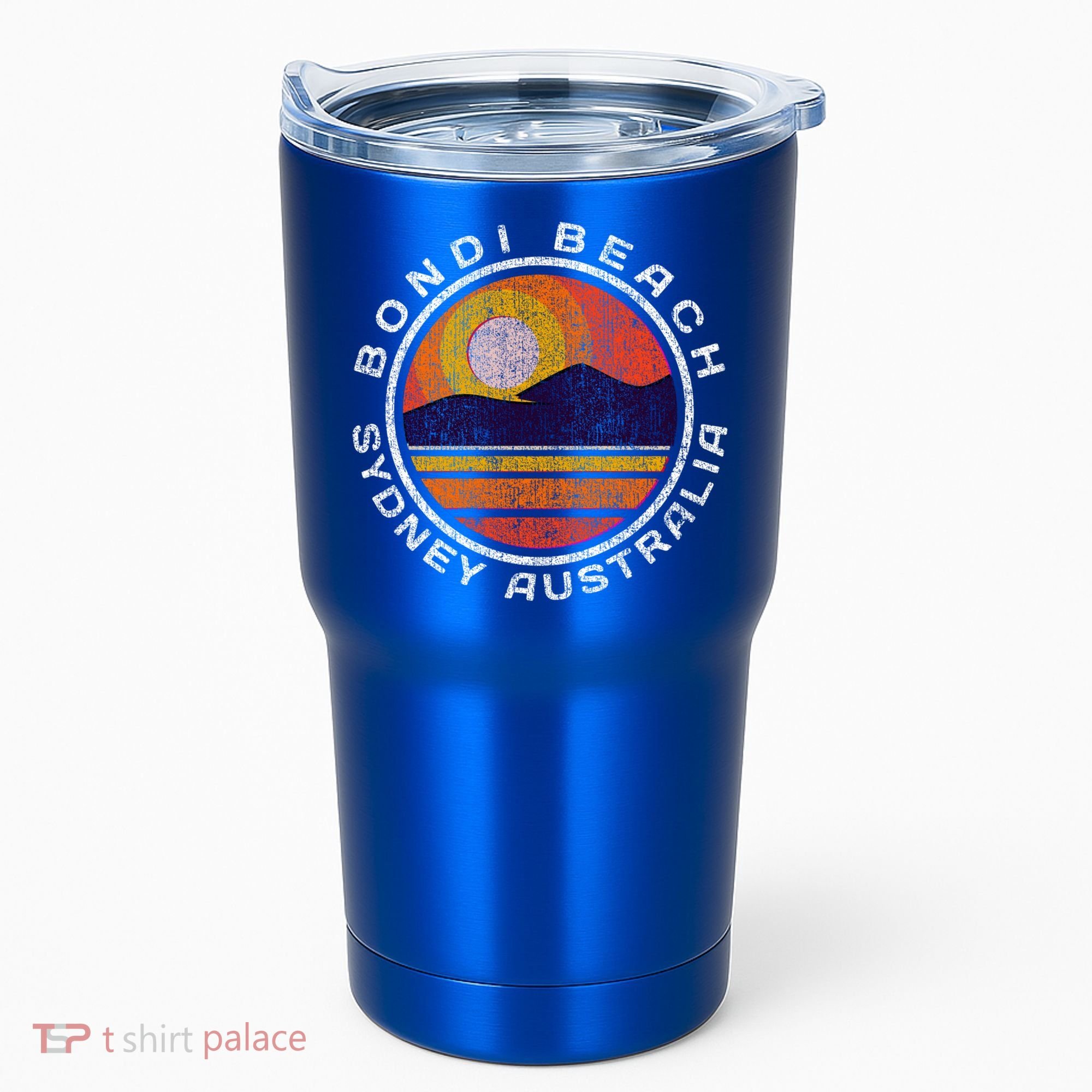 Bondi Beach Retro Distressed Meaningful Gift Tumbler