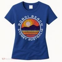 Bondi Beach Retro Distressed Meaningful Gift Women's T-Shirt thumb 0