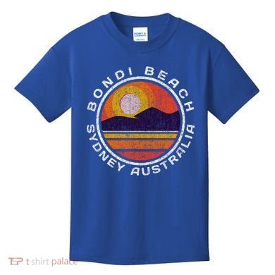 Bondi Beach Retro Distressed Meaningful Gift Kids T-Shirt