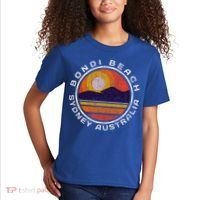 Bondi Beach Retro Distressed Meaningful Gift Kids T-Shirt thumb 2