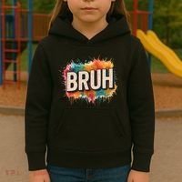 Bruh Kids Hoodie thumb 3