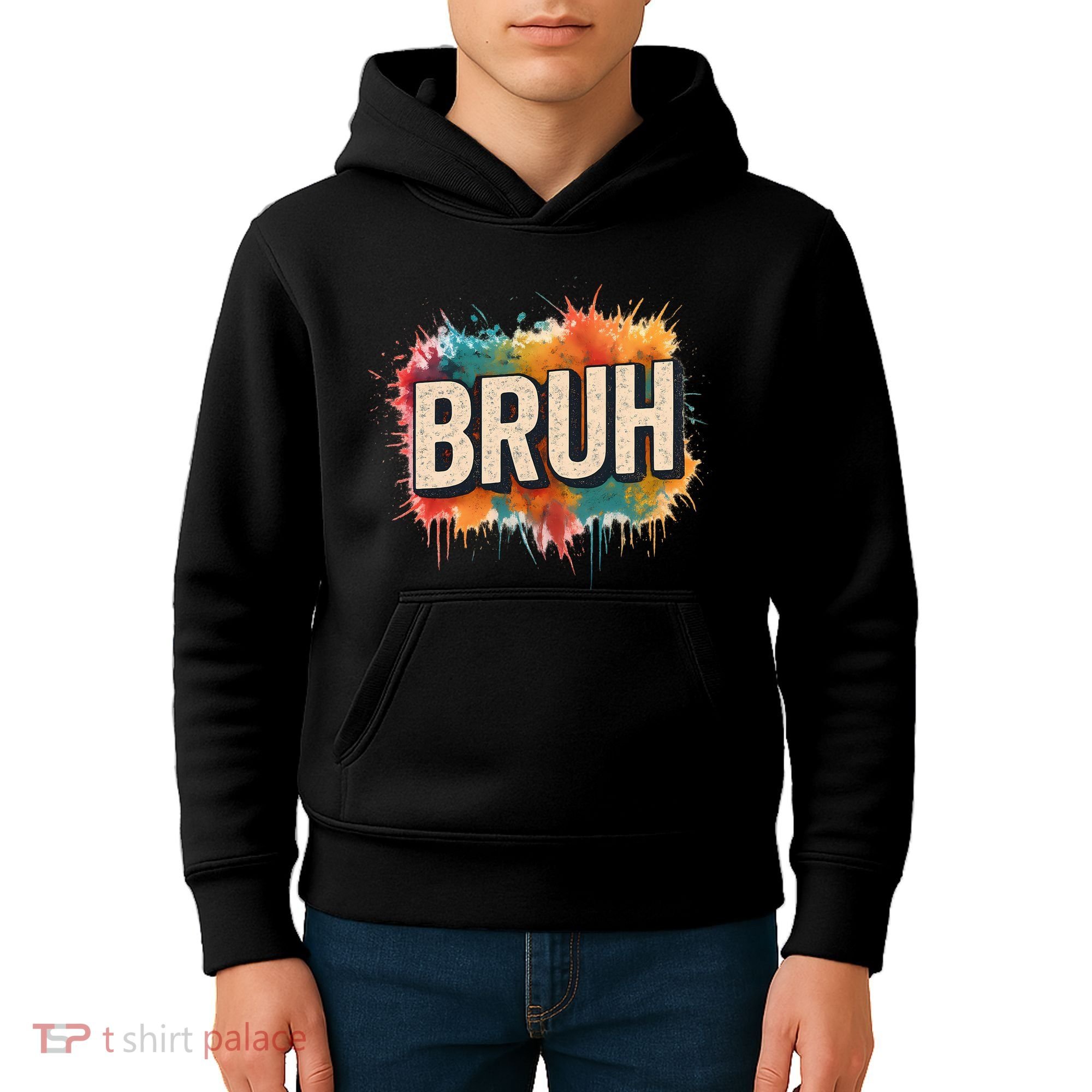 Bruh Kids Hoodie