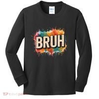 Bruh Kids Long Sleeve Shirt thumb 0