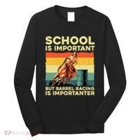 Best Barrel Racing Art For Women Barrel Racer Long Sleeve Shirt thumb 0