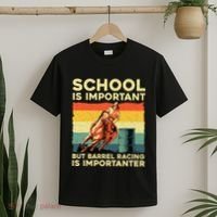 Best Barrel Racing Art For Women Barrel Racer T-Shirt thumb 2