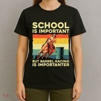 Best Barrel Racing Art For Women Barrel Racer T-Shirt thumb 4