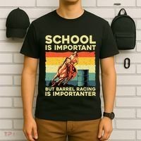 Best Barrel Racing Art For Women Barrel Racer T-Shirt thumb 6