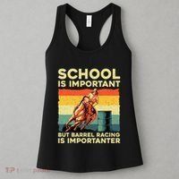 Best Barrel Racing Art For Women Barrel Racer Women's Tank Top thumb 3