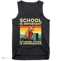 Best Barrel Racing Art For Women Barrel Racer Tank Top thumb 0