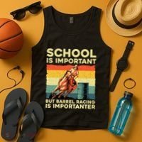 Best Barrel Racing Art For Women Barrel Racer Tank Top thumb 4