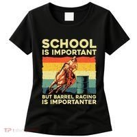 Best Barrel Racing Art For Women Barrel Racer Women's T-Shirt thumb 0