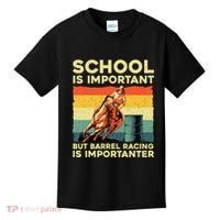 Best Barrel Racing Art For Women Barrel Racer Kids T-Shirt thumb 0