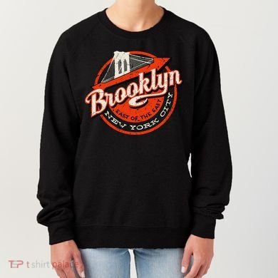 Brooklyn Bridge Retro New York Logo Women's Sweatshirt