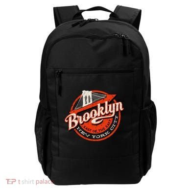 Brooklyn Bridge Retro New York Logo Backpack