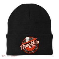 Brooklyn Bridge Retro New York Logo Beanie thumb 0