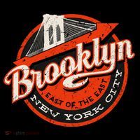 Brooklyn Bridge Retro New York Logo Women's Hoodie thumb 2