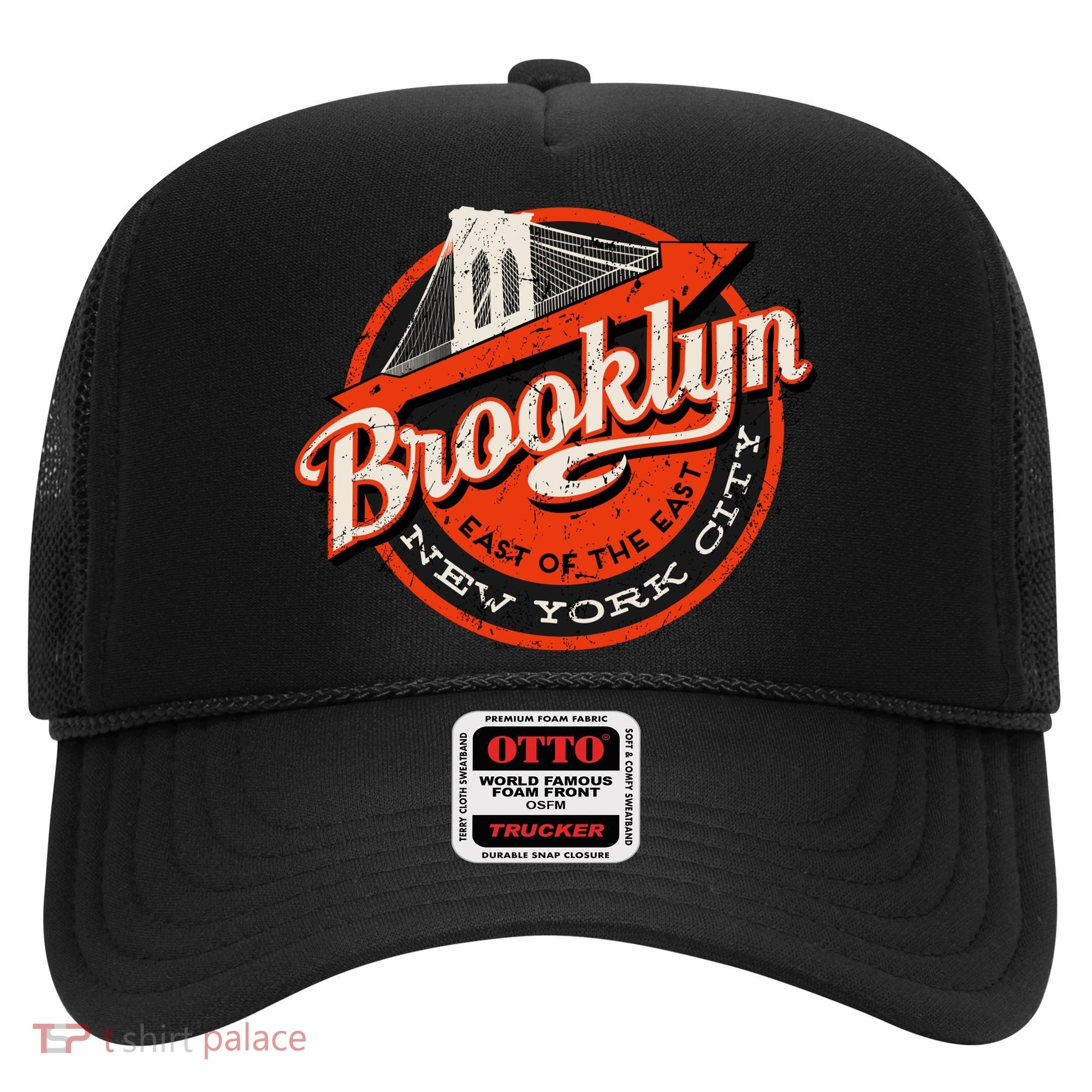 Brooklyn Bridge Retro New York Logo Hat