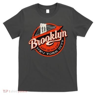 Brooklyn Bridge Retro New York Logo T-Shirt