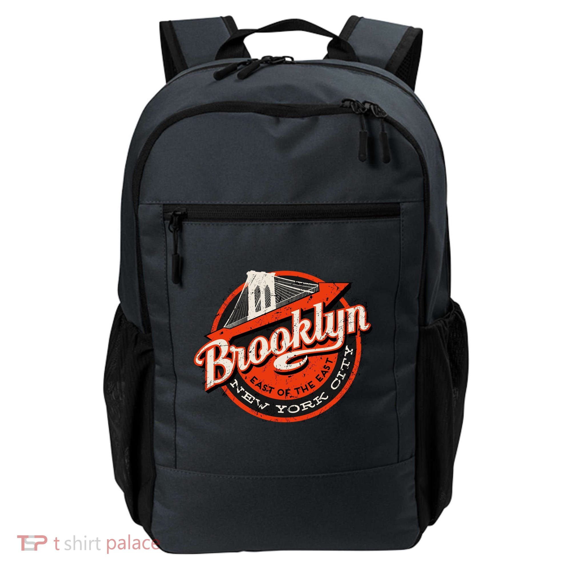 Brooklyn Bridge Retro New York Logo Backpack
