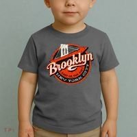 Brooklyn Bridge Retro New York Logo Toddler T-Shirt thumb 2