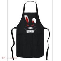 Bad Bunny Scary Rabbit Cool Animal Lover Apron thumb 0
