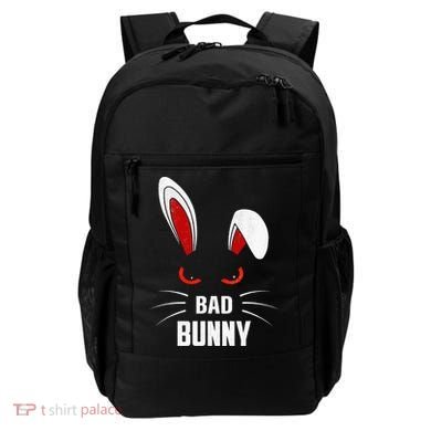 Bad Bunny Scary Rabbit Cool Animal Lover Backpack