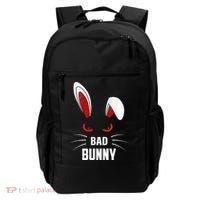 Bad Bunny Scary Rabbit Cool Animal Lover Backpack thumb 0